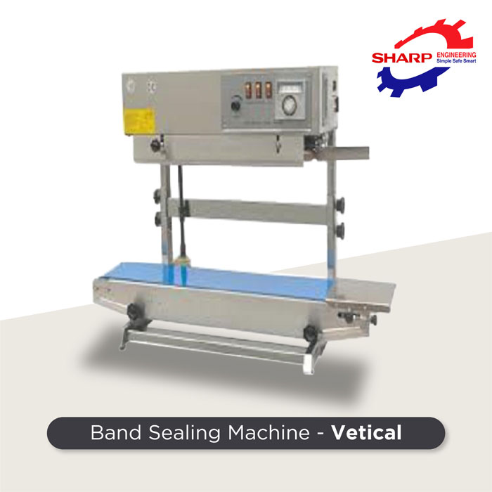 Band Sealing Machines - Vertical manufacturer, supplier and exporter in Mumbai, India