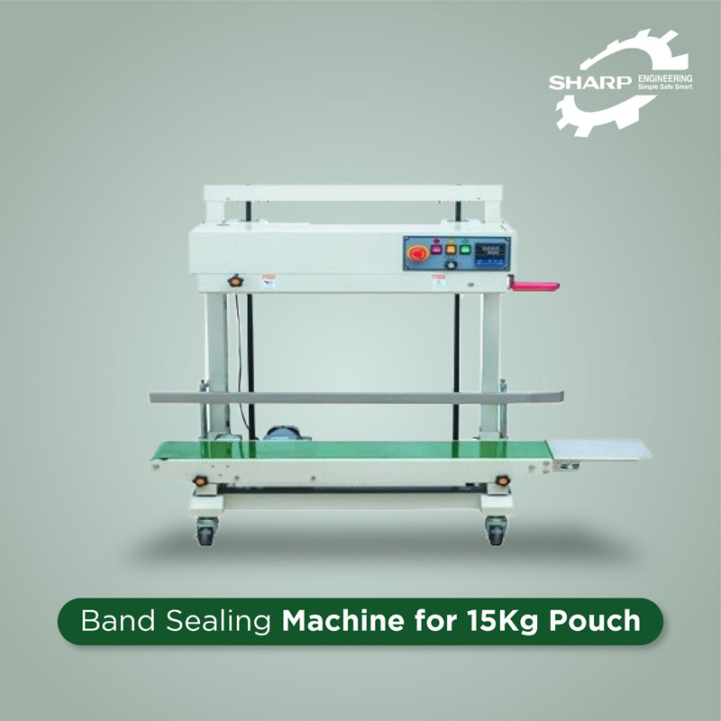 Band Sealing Machine - for 15 Kgs Bags