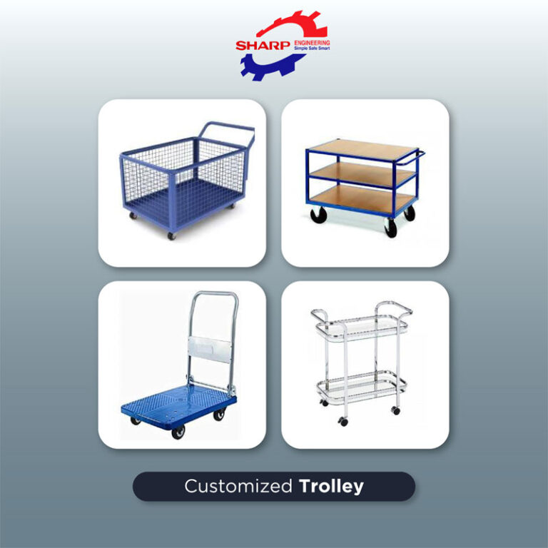 Customized Trolley Manufacturer Supplier And Exporter In Mumbai India