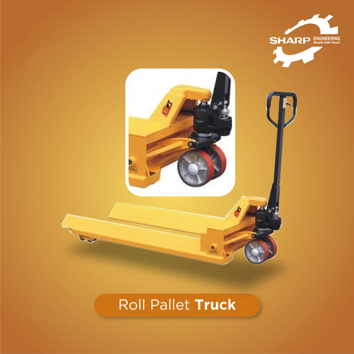 Reel / Roll Pallet Truck manufacturer, supplier and exporter in Mumbai, India