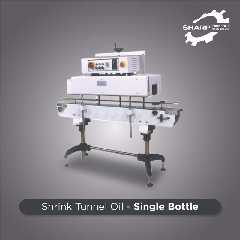 Shrink Tunnel Machine - Single Bottle Cans