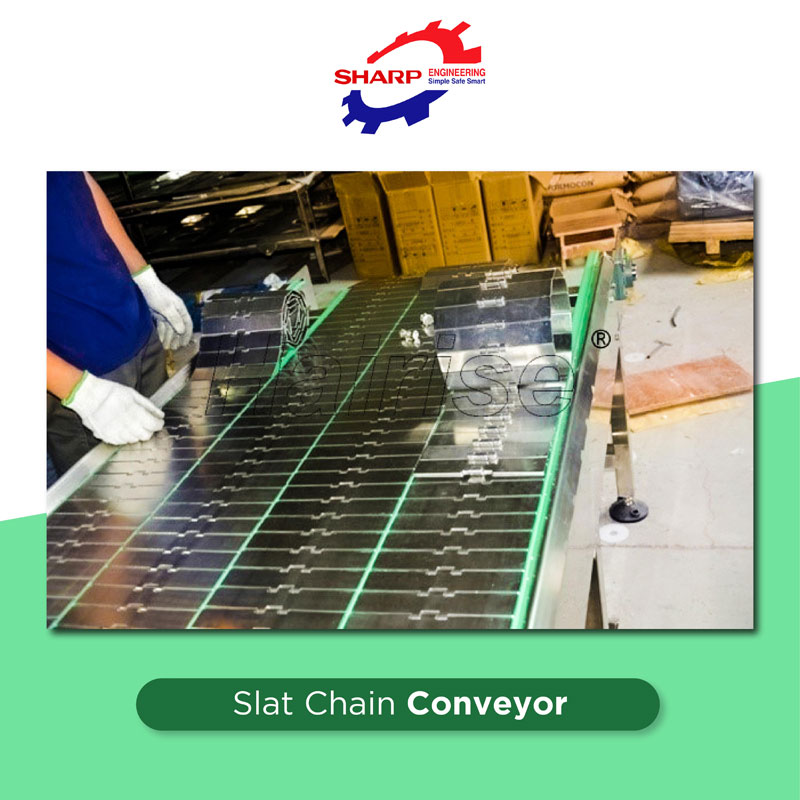 Slat MS / SS / Plastic Chain Conveyor