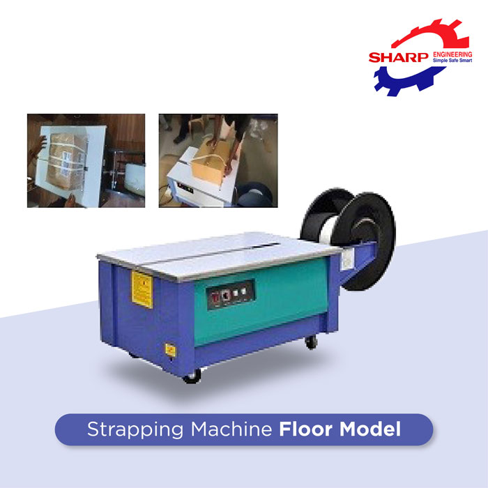 Floor Model Semi Auto Strapping Machine