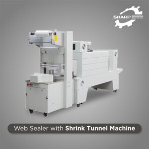 Web Sealer and Shrink Tunnel Combo Machine