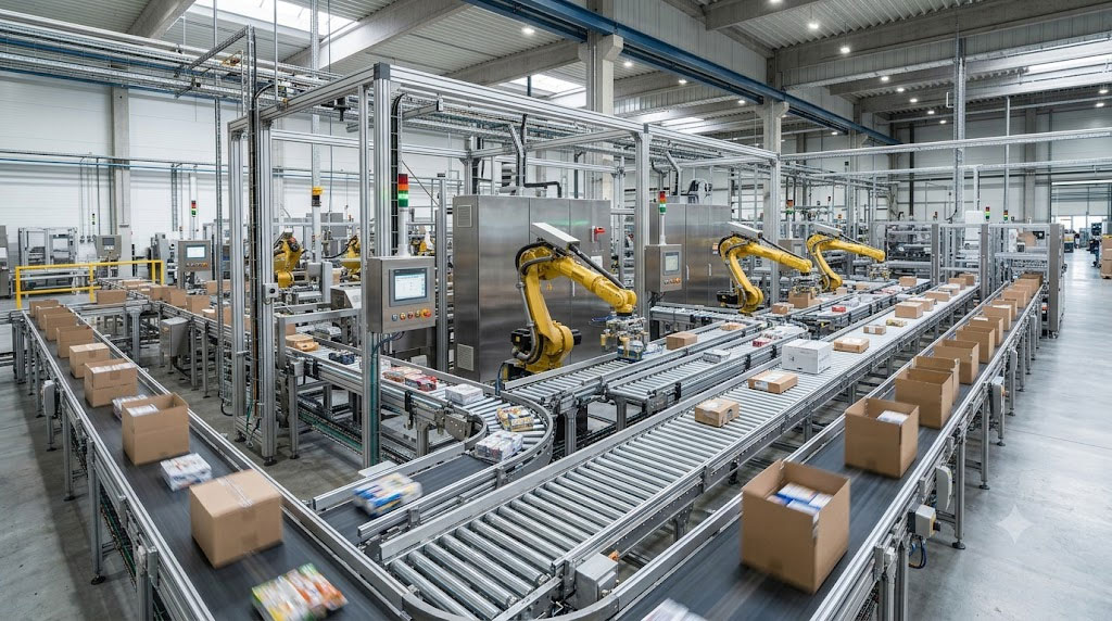 how conveyor systems improve packaging line efficiency